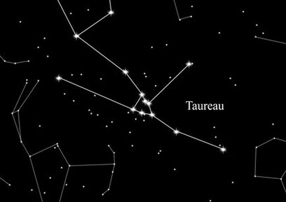 La constellation du taureau