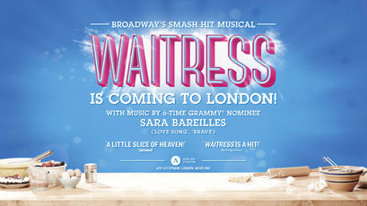 waitress arrive à londres dans le west end, Adelphi theatre