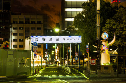 夜の銀座