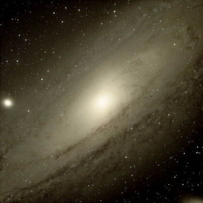 M31 - Galaxie d'Andromède au 150/750