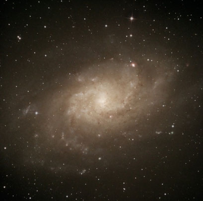 M33 - Galaxie du Triangle au 150/750