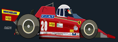 Didier Pironi by Muneta & Cerracín
