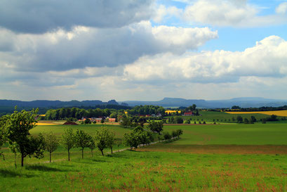 Blick in Richtung Ulbersdorf