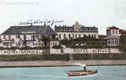Hotel Schulz um 1907 (ehemals Eschenbrender Hof)