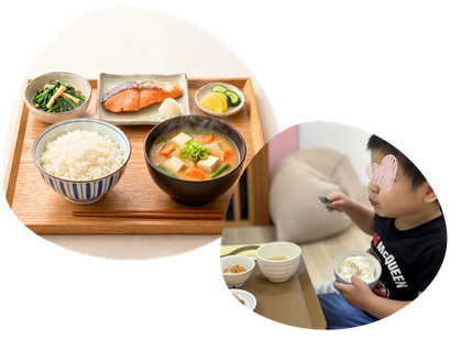 自園での調理で安心安全な食事｜糸満市の児童発達支援ウィズともに