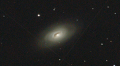 M64 - Galaxie de l'Œil noir au 150/750