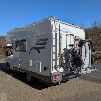 ein komplettes Gespann kann meist problemlos mit dem Wohnmobil verreisen