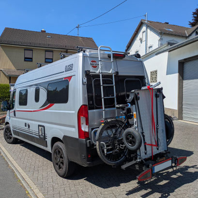 Kundenabholung eines Citizen-Incluser mit Wohnmobil