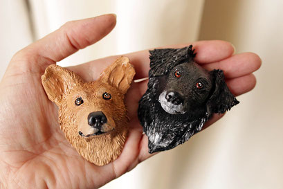 Magnet des eigenen Hundes