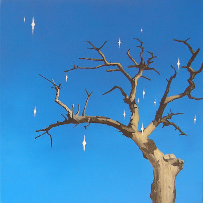Wirkungsvoll 18, 2019, Oil on Canvas, 30 x 30 cm