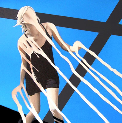 Wirkungsvoll 19, 2019, Oil on Canvas, 30 x 30 cm