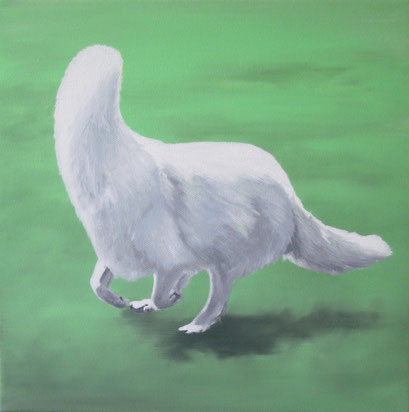 Wirkungsvoll 03, 2017, Oil on Canvas, 30 x 30 cm