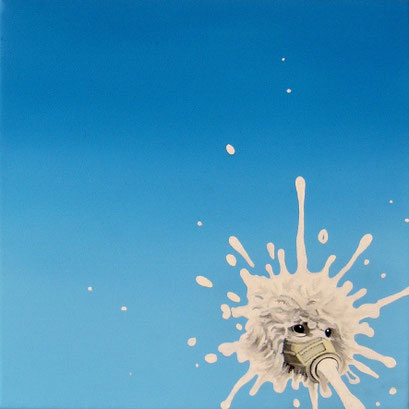 Wirkungsvoll 16, 2019, Oil on Canvas, 30 x 30 cm
