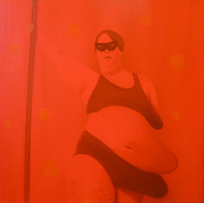 Wirkungsvoll 07, 2017, Oil on Canvas, 30 x 30 cm