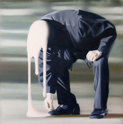 Wirkungsvoll 01, 2017, Oil on Canvas, 30 x 30 cm