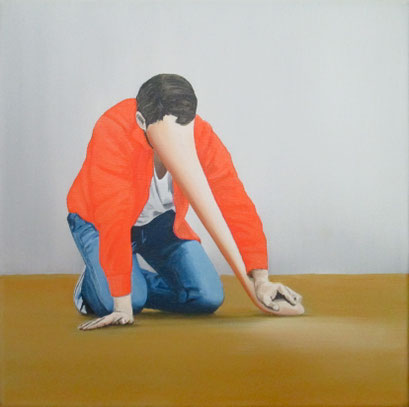 Wirkungsvoll 10, 2017, Oil on Canvas, 30 x 30 cm
