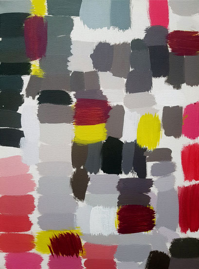 "The Colors of World Leaders 4", 2021, Acryl auf Leinwand, 40x30 cm