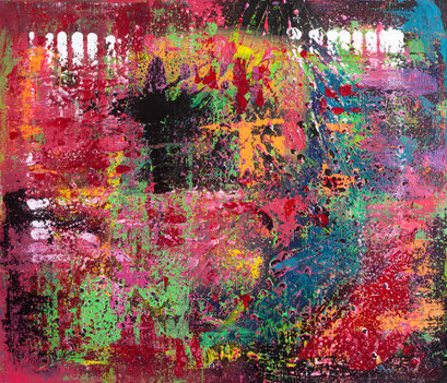 #4 Acryl auf Canvas 70 x 60 cm