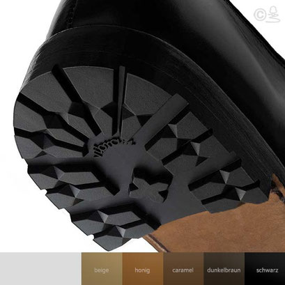 Vibram Bergprofil Absatzreparatur