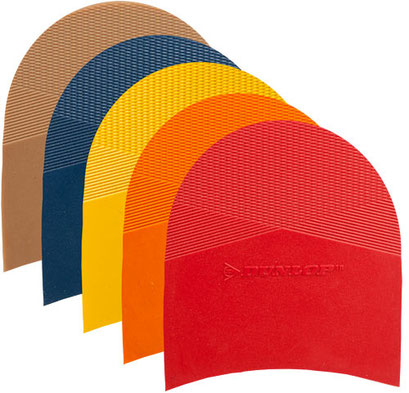 Absatzflecken in vielen Farben