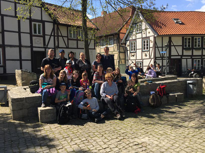 Gruppenbild der Wandergruppe