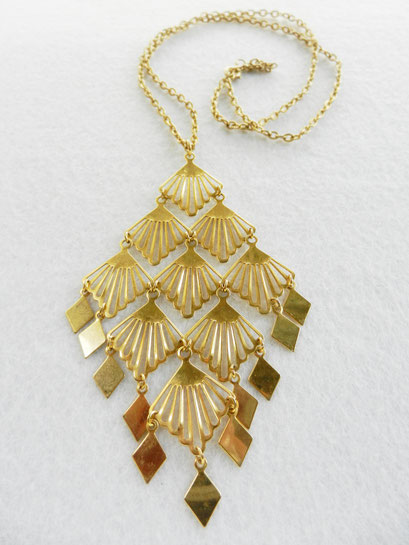 1960 collana con grande ciondolo snodato  -art.861-SOLD OUT