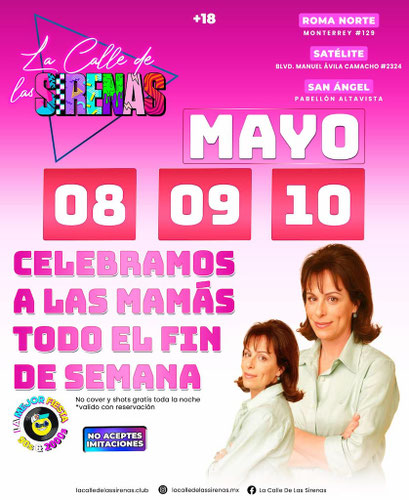 la calle de las sirenas, la calle de las sirenas antro, la calle de las sirenas discoteca, la calle de las sirenas cdmx, antros en cdmx, discotecas en cdmx, discotecas en san angel, discotecas de los 90s, discoteque in mexico city, mexico city discoteque,