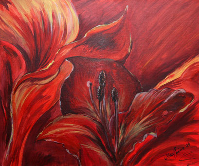 Feuerlilie 50x60