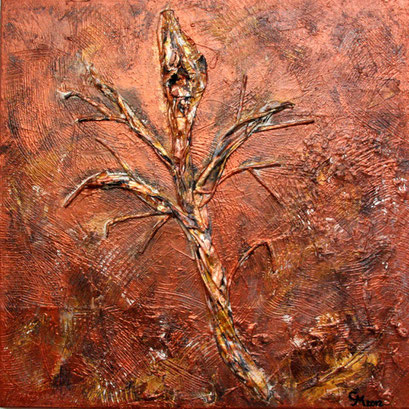Kupferrose 40x50