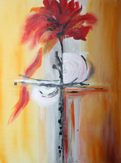 Flowerimpression 60x80 VERKAUFT