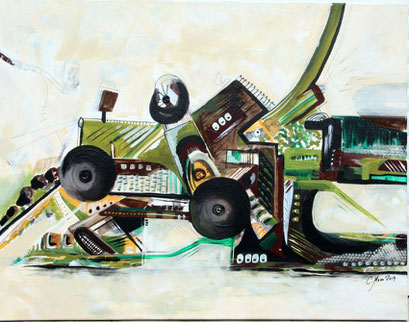 Traktor Abstrakt