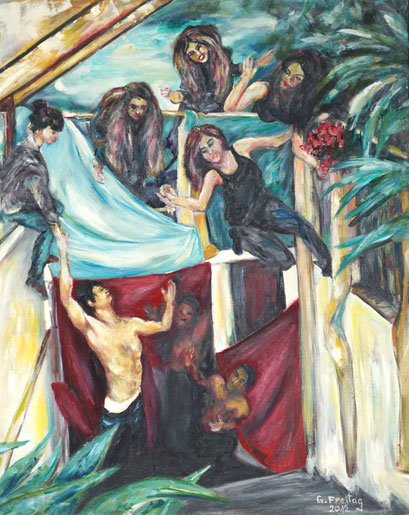 FAUST | 2012, Öl auf Leinwand, 80 x 100 cm