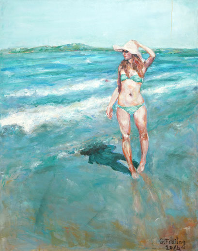 VALENTINA| 2014, Öl auf Leinwand, 80 x 100 cm