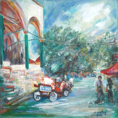 PRIZREN | 2012, Öl auf Leinwand, 80 x 80 cm