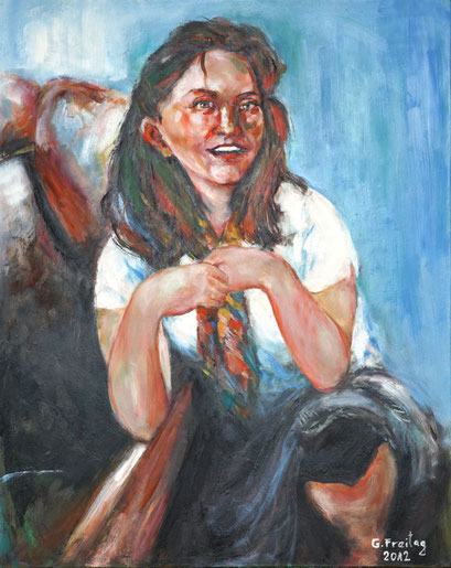 NADEGI NE PRIZREN | 2012, Öl auf Leinwand, 80 x 100 cm