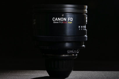 Puhlmann Cine - Canon FD Cine Lens Set rehoused by Whitepoint Optics