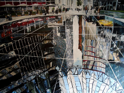 Sony Center, Berlin, 120x90 cm, 2016