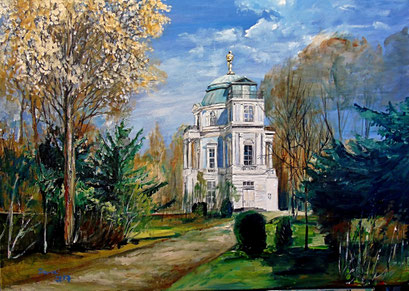 Belvedere im Schlosspark von Charlottenburg, 70x50 cm, 2017 (verk.)