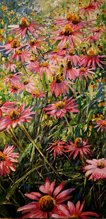 Sonnenhut, 50x100 cm, 2019 (verk.)
