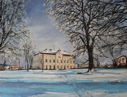 Schloss Nennhausen (Havelland), 80x60 cm, 2017