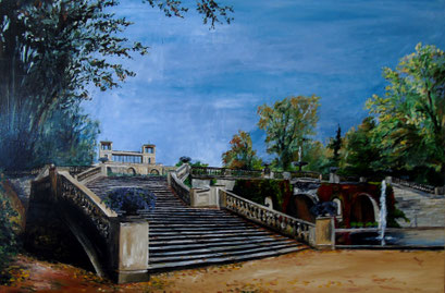 Orangerie, Potsdam, Park Sanssouci, 120x80cm, 2012 (verk.)
