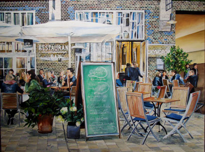 In den Hackeschen Höfen, Berlin-Mitte, 120x90cm, 2014 (verk.)