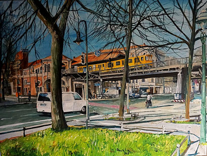 U-Bhf Schlesisches Tor, Berlin - Kreuzberg, 80x60 cm, 2018