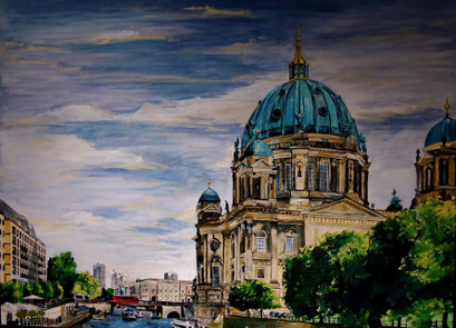 Berliner Dom, 120x90cm, 2014 (verk.)