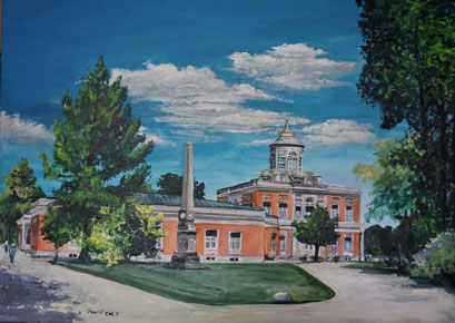 Marmorpalais, Neuer Garten, Potsdam, 70x50 cm, 2021