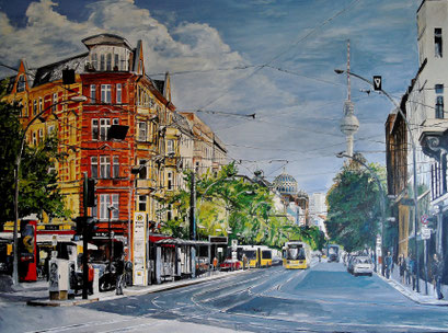 Oranienburger Straße, Berlin, 120x90 cm, 2015 (verk.)