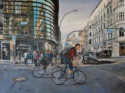 Rochstraße/Münzstraße, Berlin-Mitte 80x60 cm, 2019