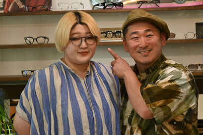 【軽さとかけ心地とお洒落感で選んでいただいた常用メガネ】ご主人様 フレーム：NORUT MEI　レンズ：Ito Lens PHOTO BROWN CS Cort　