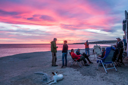 BEI GRANDIOSER ABENDSTIMMUNG !!