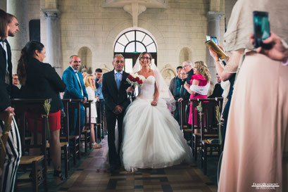 mariage hauts de france entrée mariée